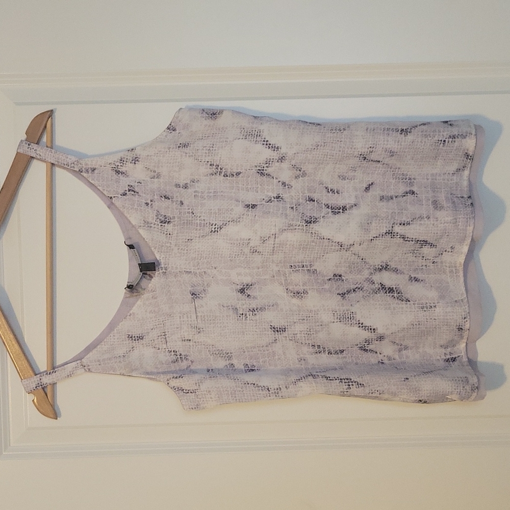 WHBM reversible cami floral/snake